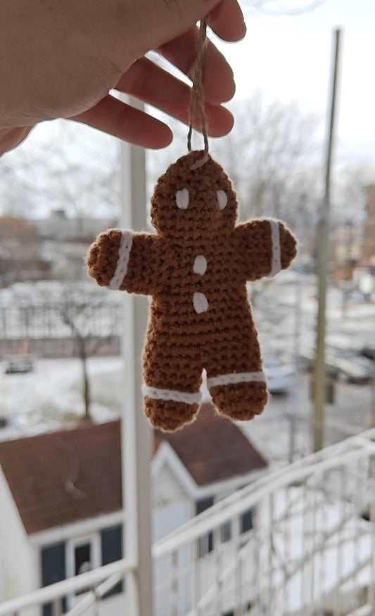 Gingerbread cookie ornament