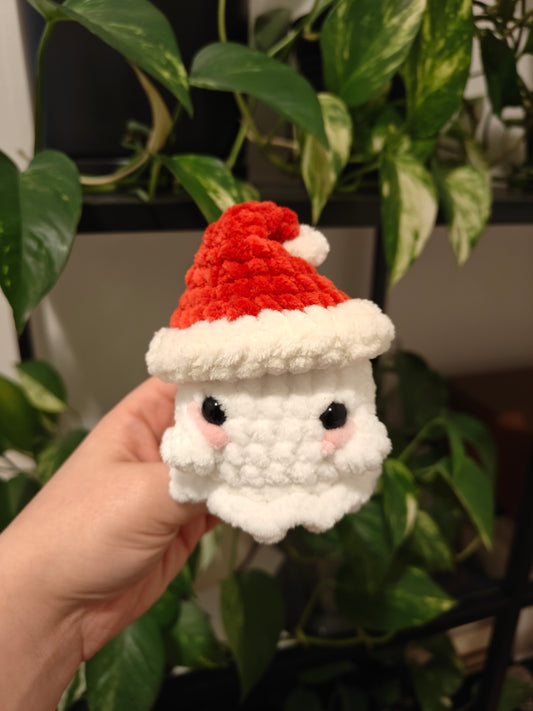 Christmas ghost plushie