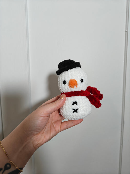 Snowman plushie