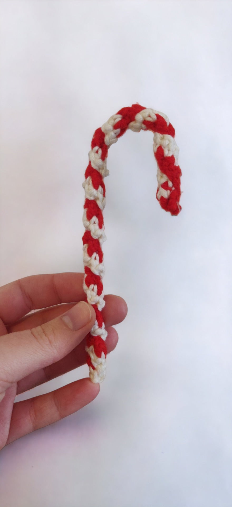 Candy cane ornament